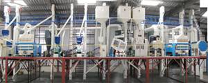 Complete set of Rice mill